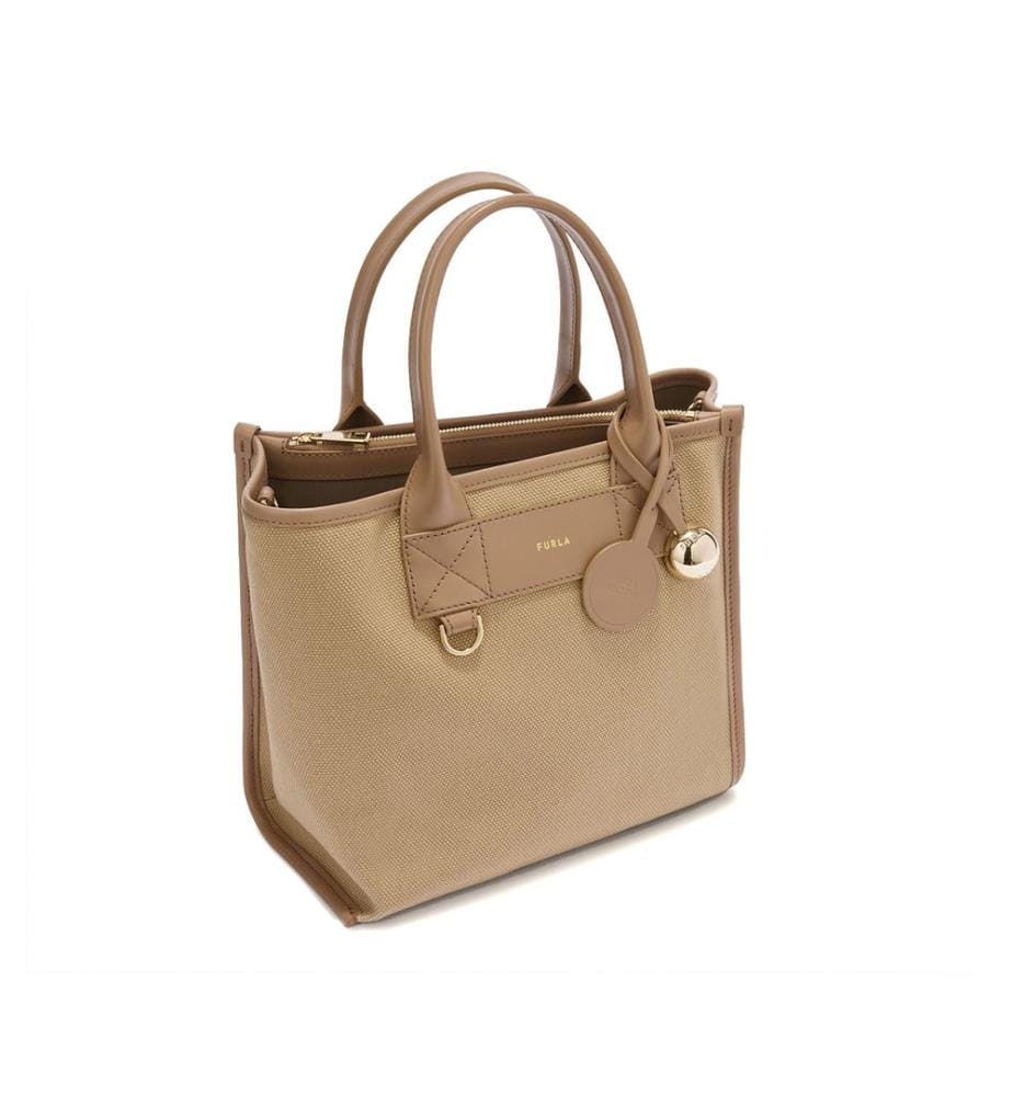 Divide It S Tote - Natur+Toffee