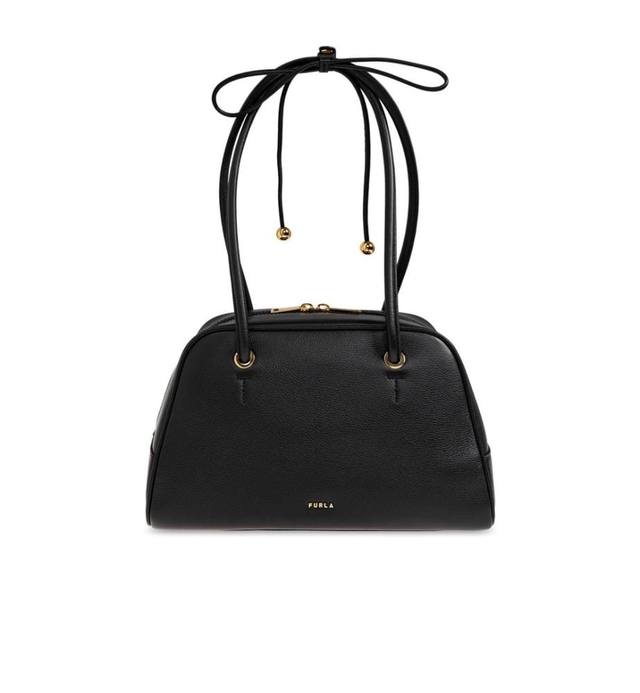 Tragetasche „Poppy M Dome“ – Schwarz