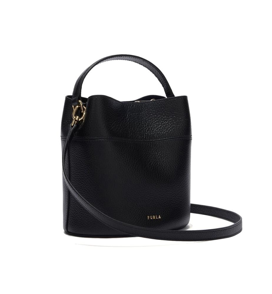 Amelia Mini Bucket Bag - Noir