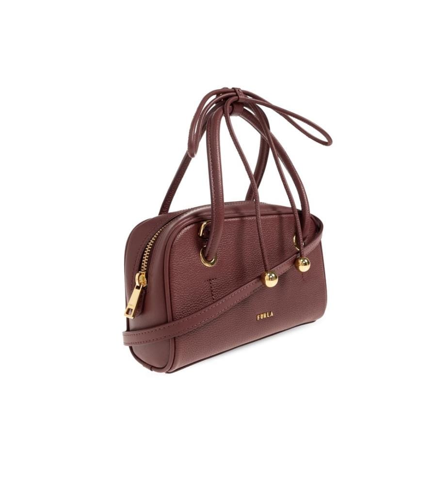 Handtasche „Poppy Mini Dome“ – Red Apple