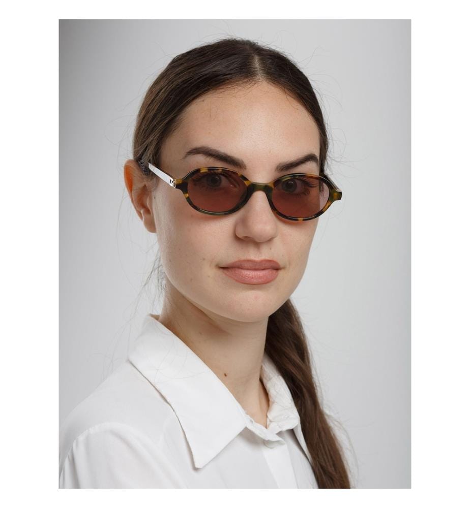 Sonnenbrille  – Burgunderrot/Glänzendes Havanna