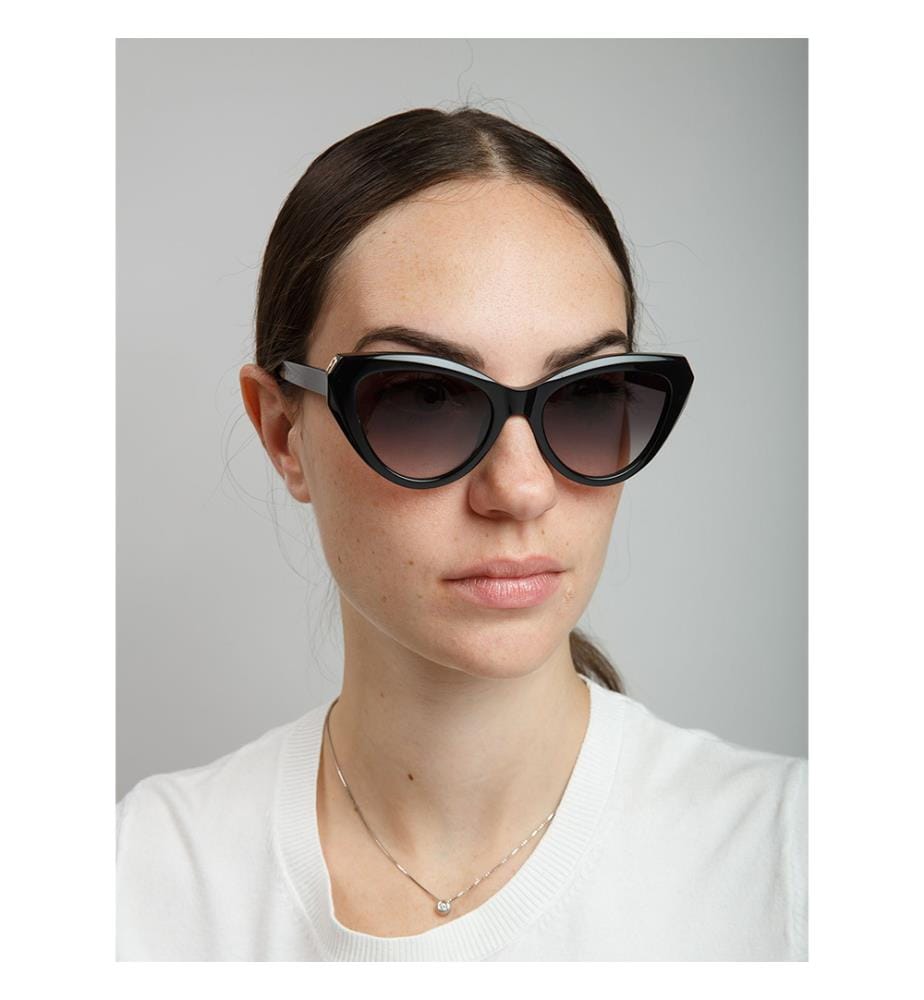 Sonnenbrille - Glänzendes Schwarz
