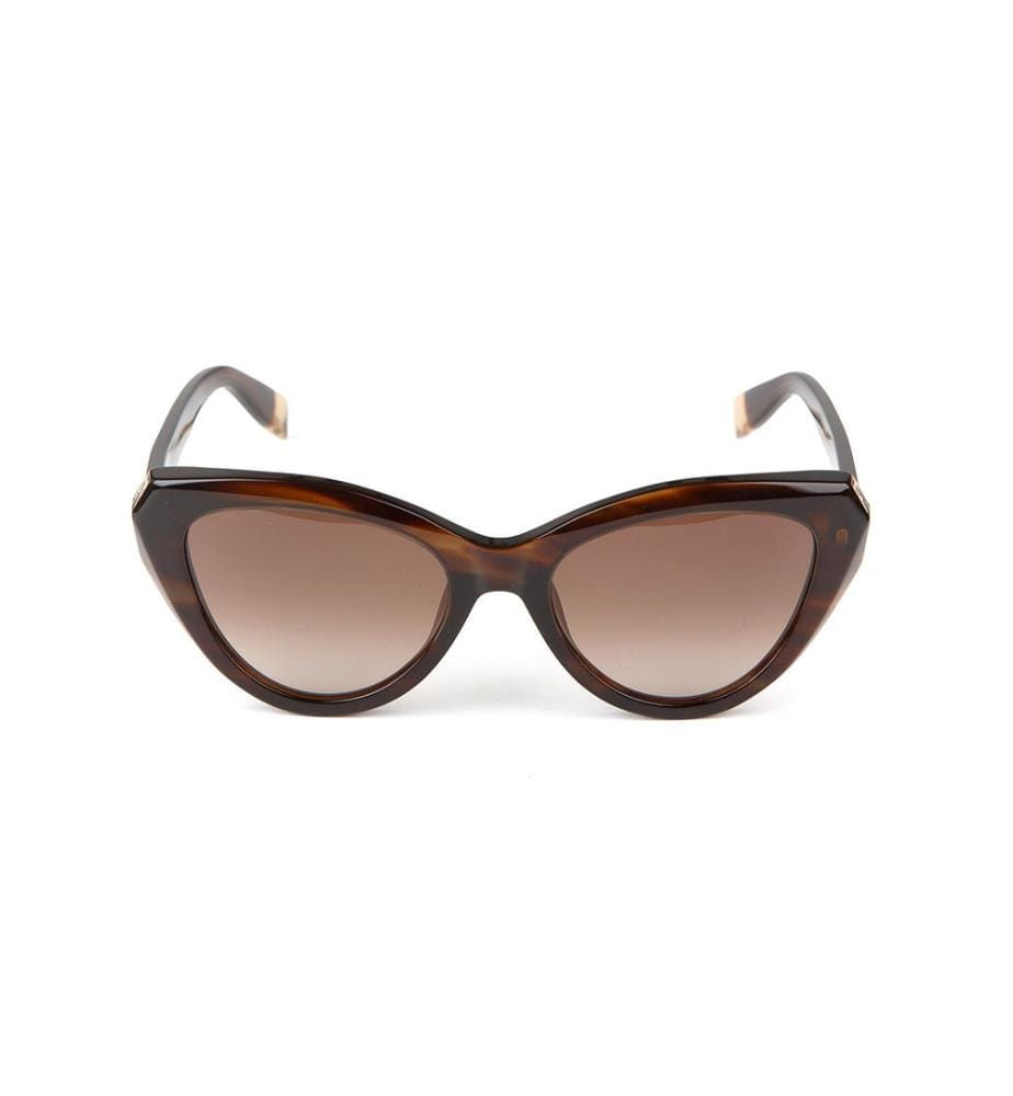 Sonnenbrillen - Glossy Brown Striped Havana
