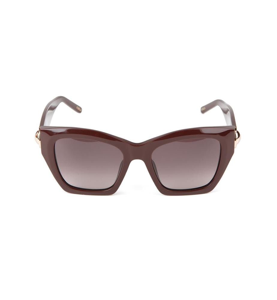 Sonnenbrille - Glossy Full Brown
