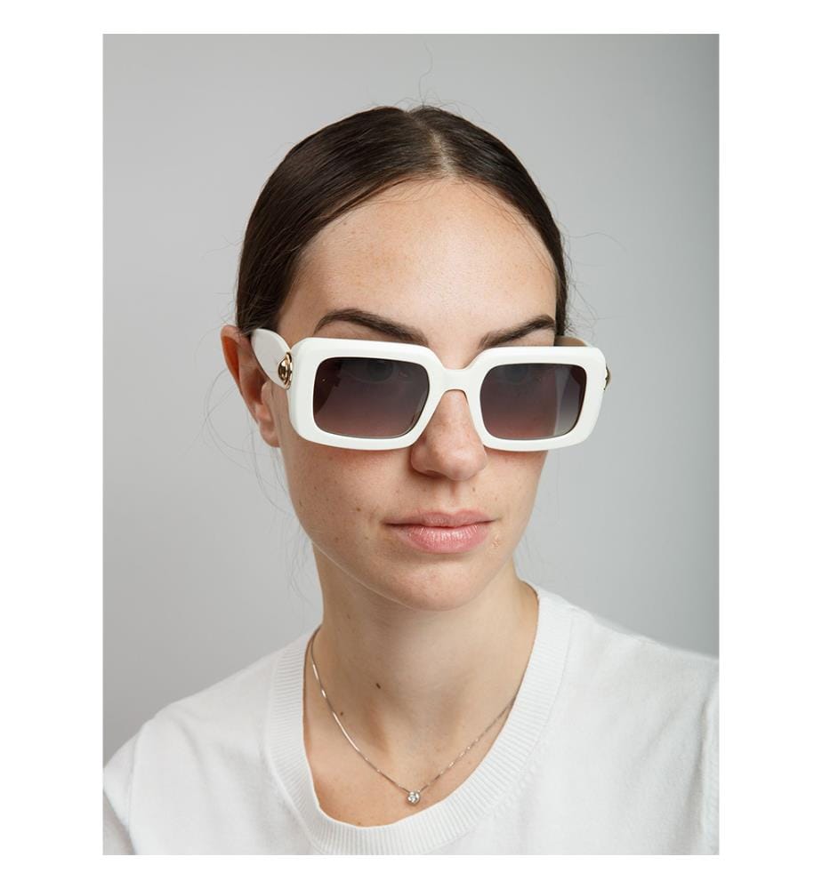 Sonnenbrille - Full Gloss Cream