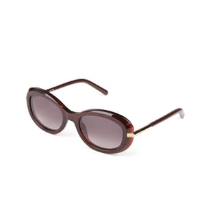 Sonnenbrille - Glossy Dark Burgundy