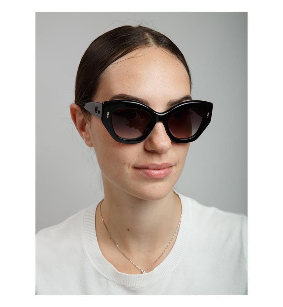 Sonnenbrille - Glänzendes Schwarz