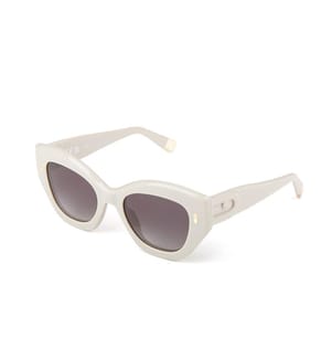 Sonnenbrille - Glossy Full Beige
