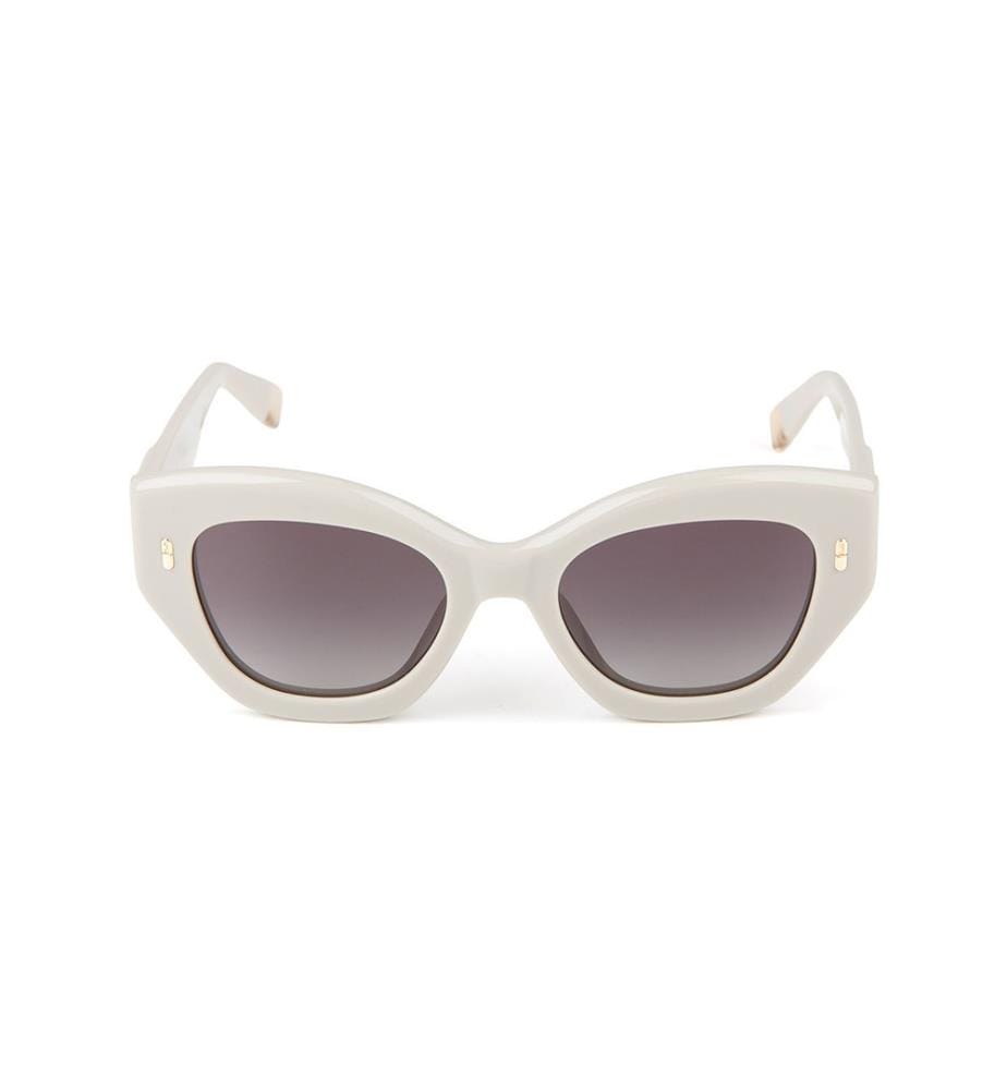 Sonnenbrille - Glossy Full Beige
