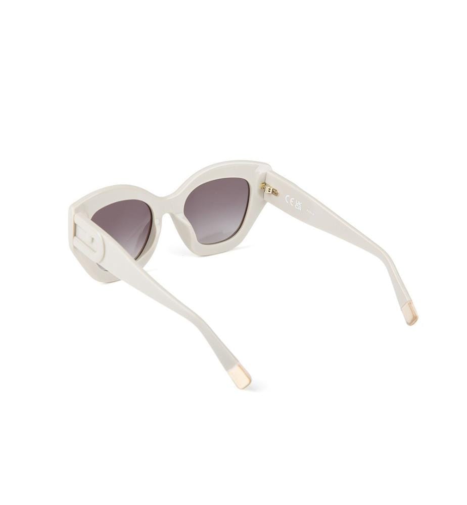 Sonnenbrille - Glossy Full Beige