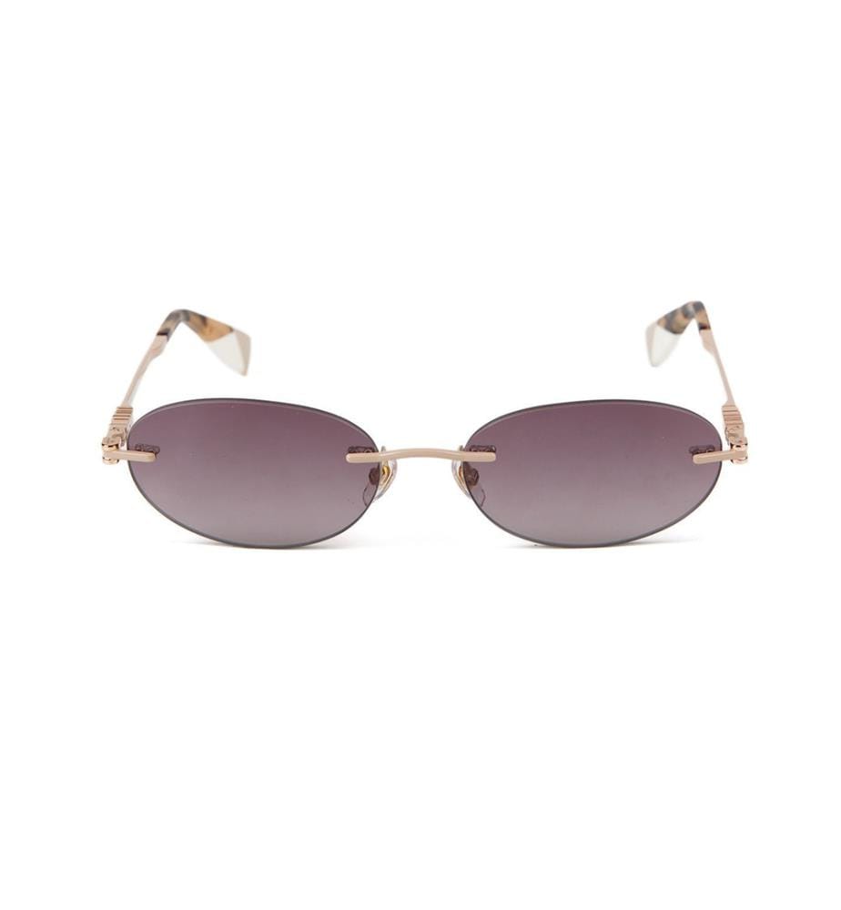 Lunettes de soleil - Glossy Full Beige