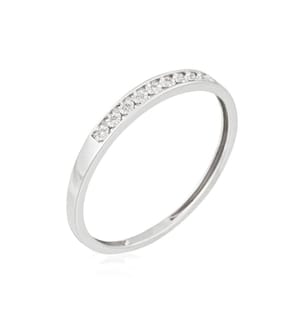 Ring Romantic love - Weissgold