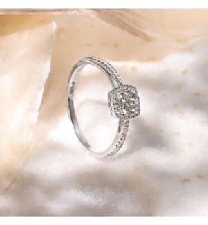 Ring Naeli - Weissgold 375/1000