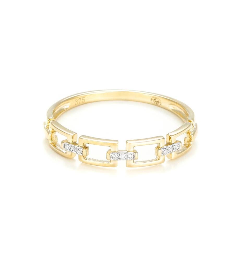 Maschenring - Gelbgold
