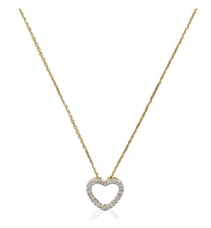 Pendentif Joli Coeur Pm - Or Jaune 375/1000