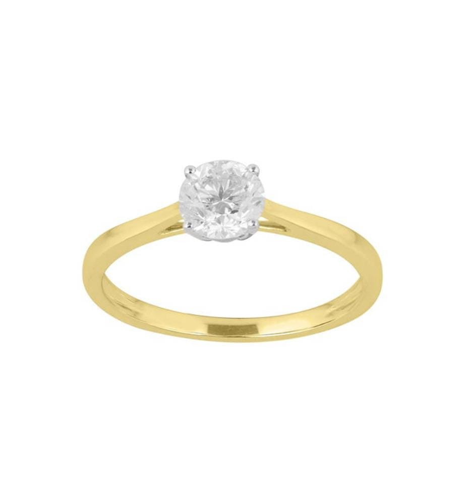 Bague Solitaire Impérial - Or Jaune