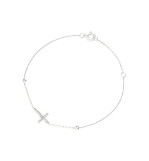 Armband Naïada - Weissgold 375/1000