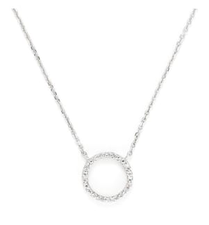 Collier Ronda Diamant - Or Blanc 375/1000