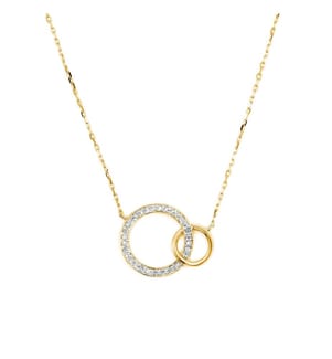 Halskette - Gelbgold