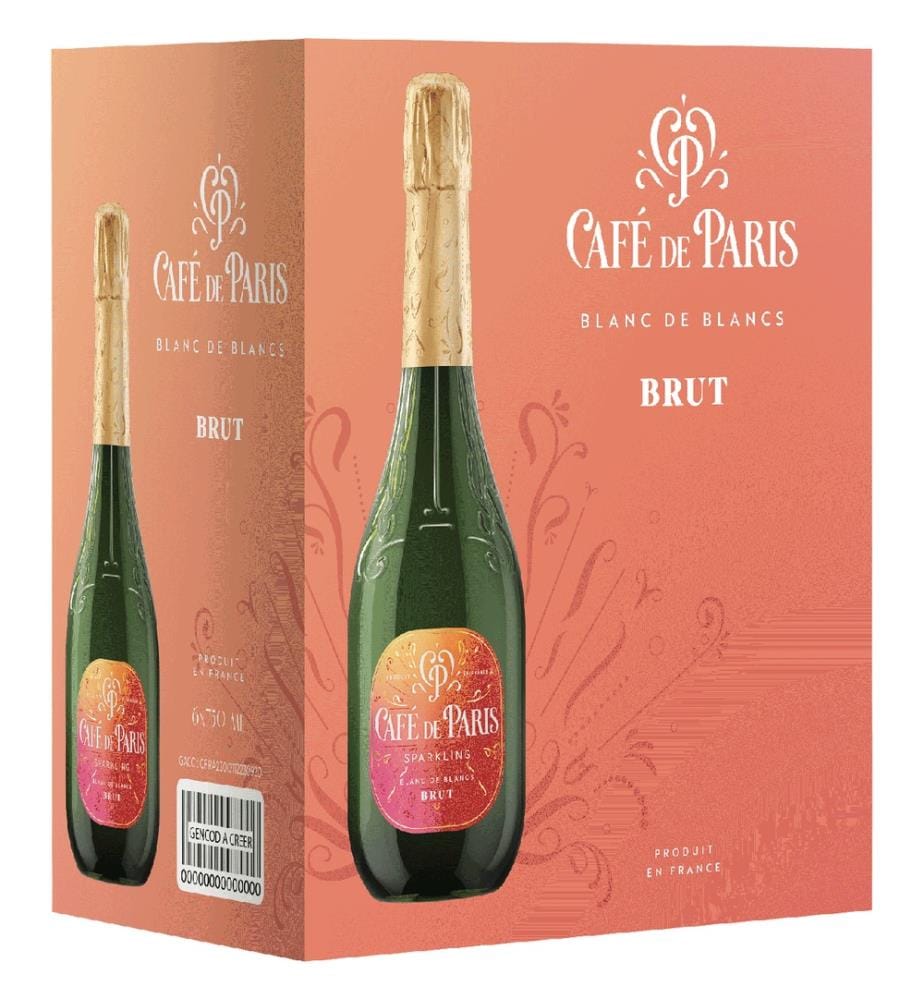 6x Cafe de Paris Brut 11.5% - 750ml