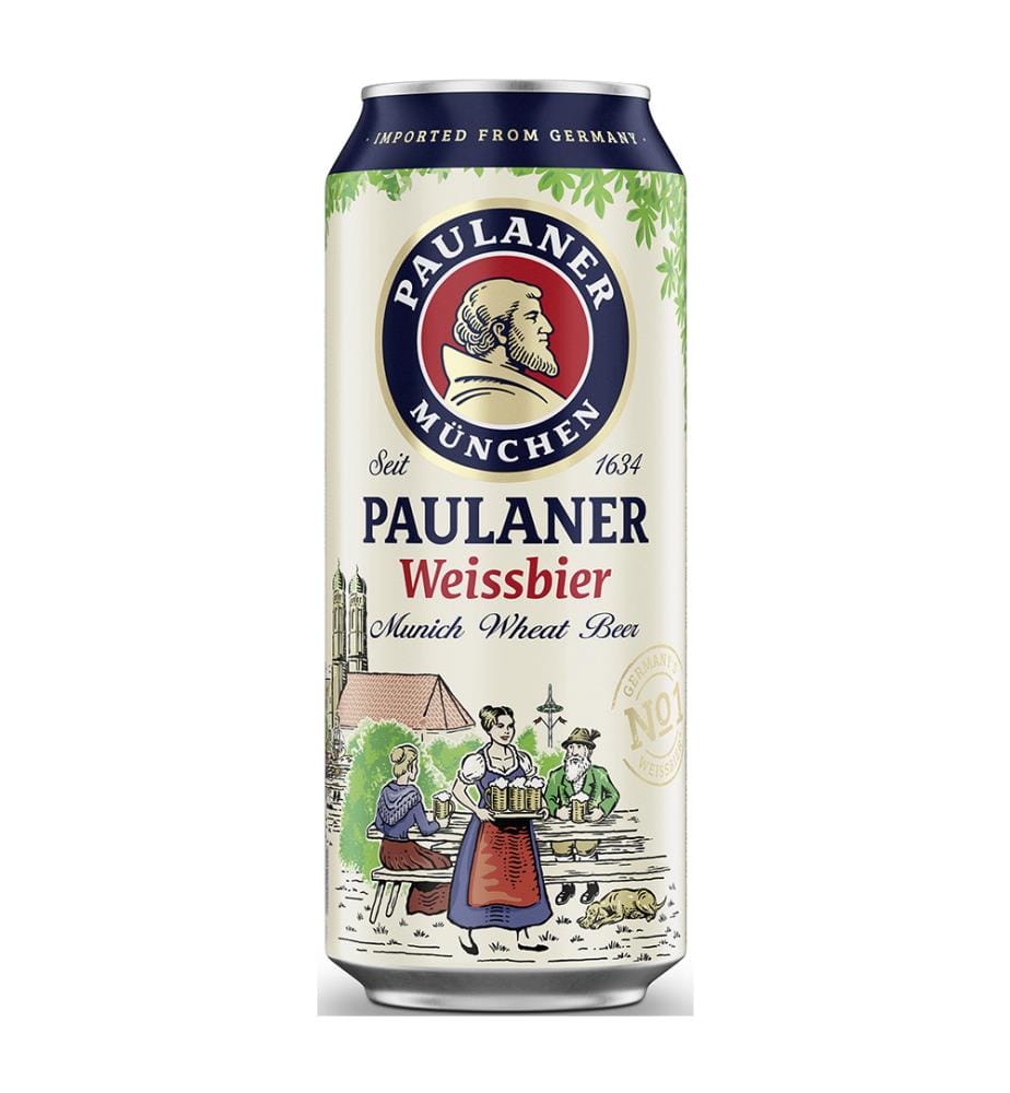 24 x Bier Weissbier Paulaner Dose 5.5% - 500ml