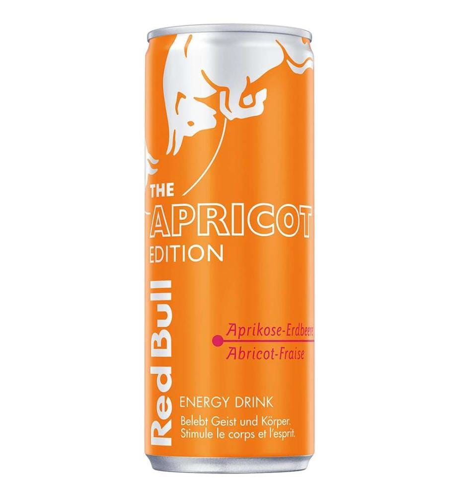 24x Red Bull Apricot Edition - 250ml