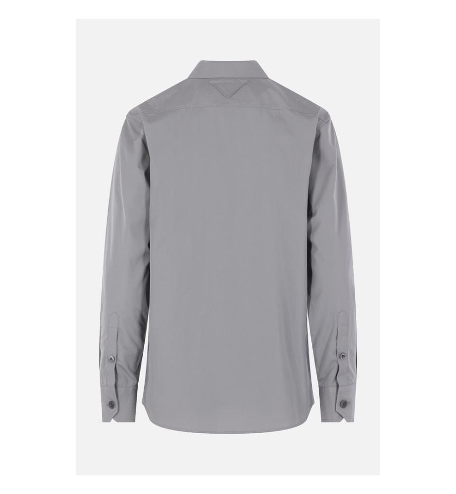 Poplin Shirt - Pyrite Gray