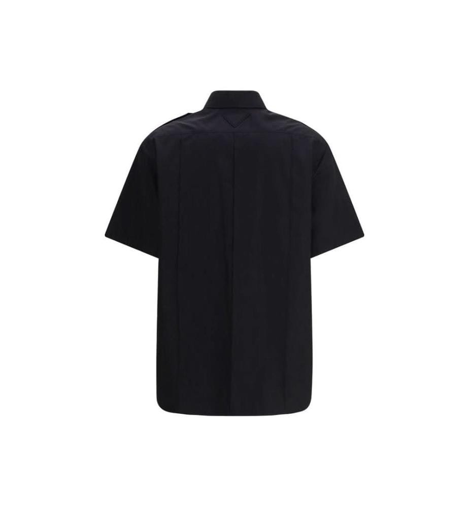 Camicia a maniche corte - Nero