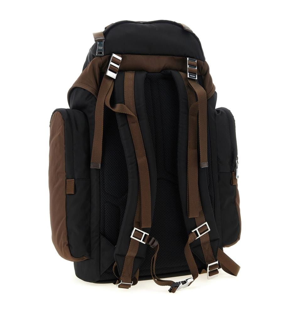 Sac à dos Re-Nylon - Noir et brûlé