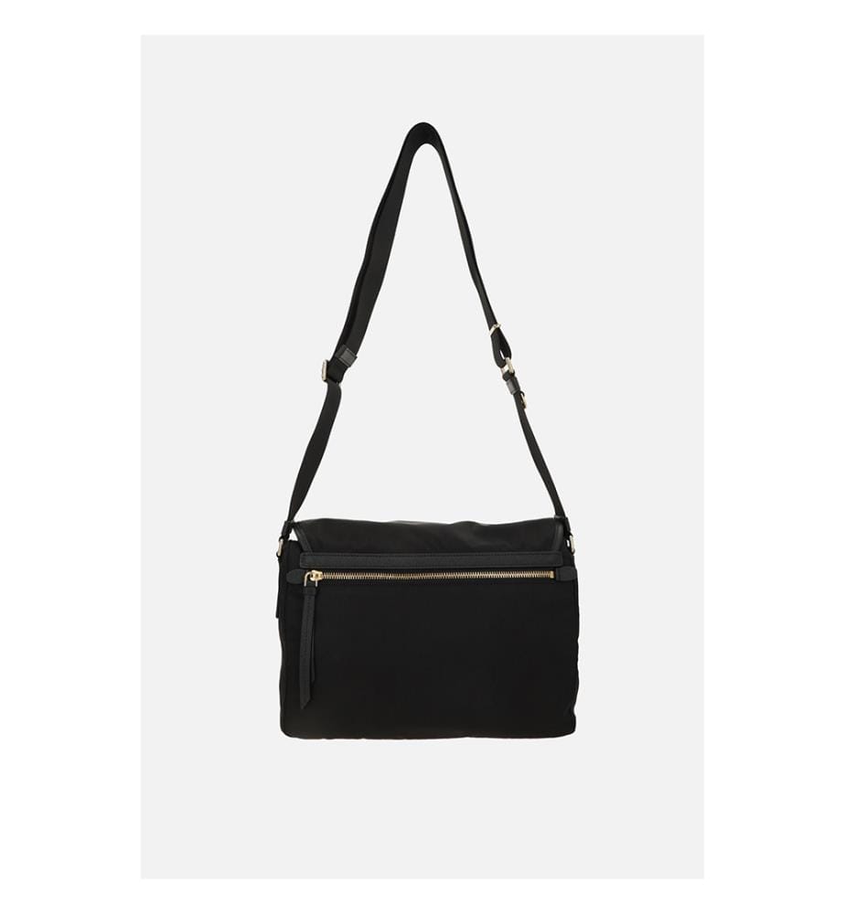 Re-Nylon medium bag - Black