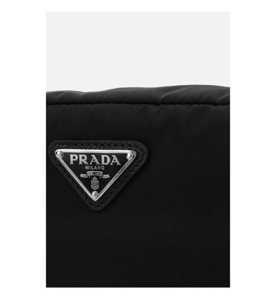 Small Re-Nylon beauty case - Black