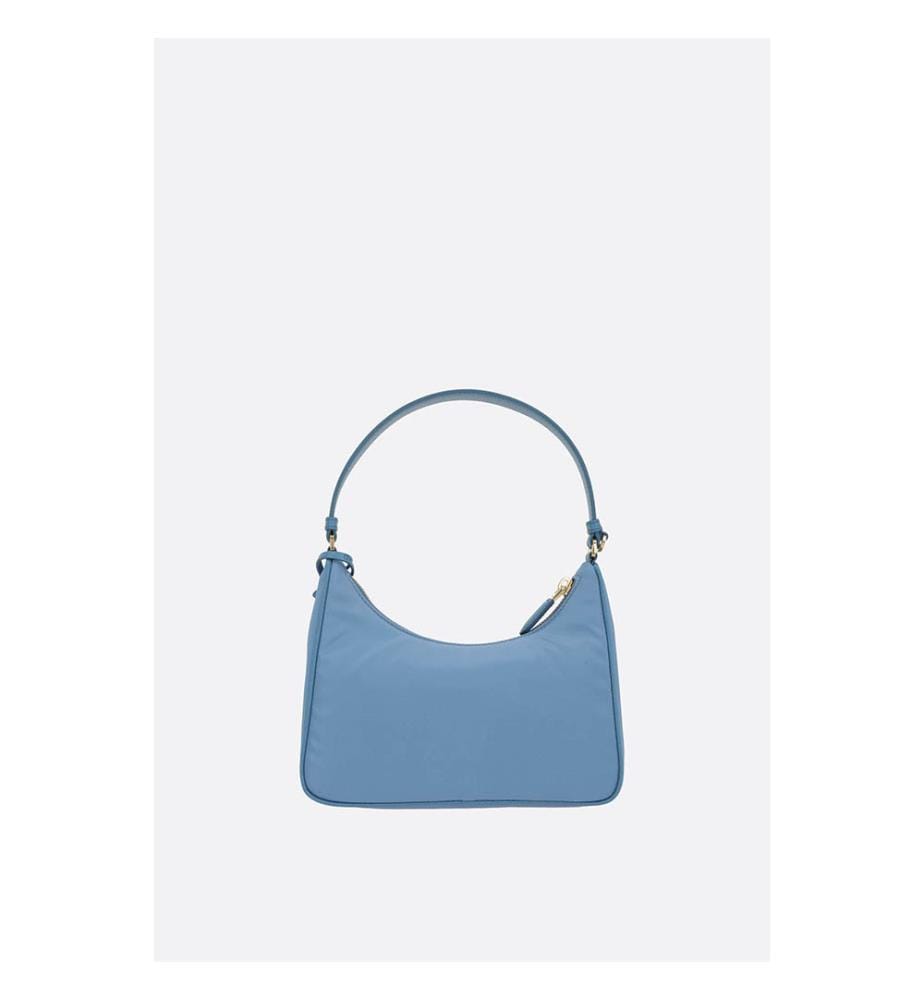 Mini sac Re-Edition 2005 en Re-Nylon et Saffiano – Bleu