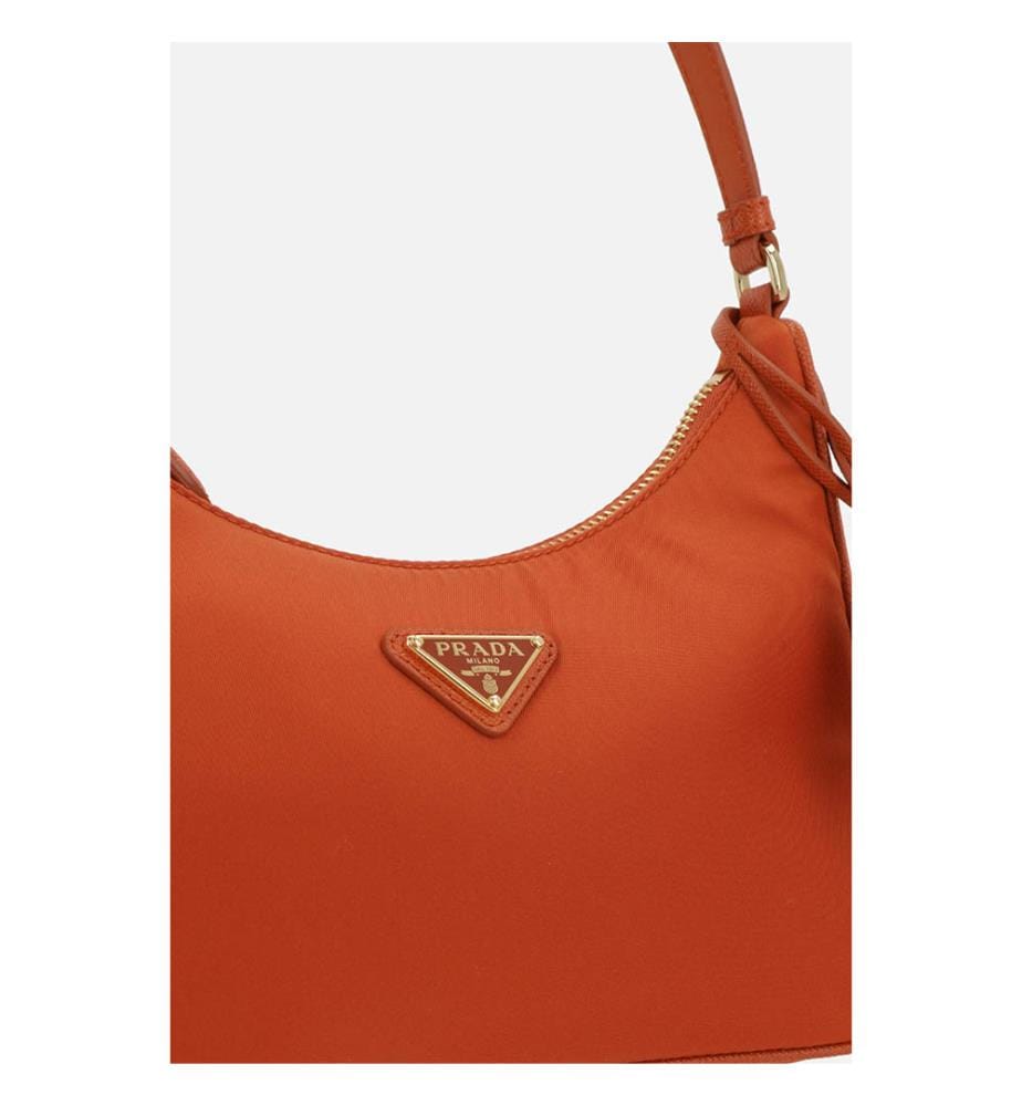Mini sacRe-Edition 2005 en Re-Nylon et Saffiano – Orange