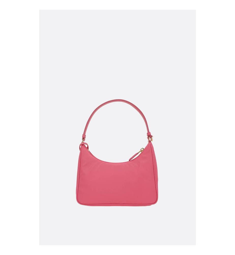 Mini sac Re-Edition 2005 en Re-Nylon et Saffiano – Rose