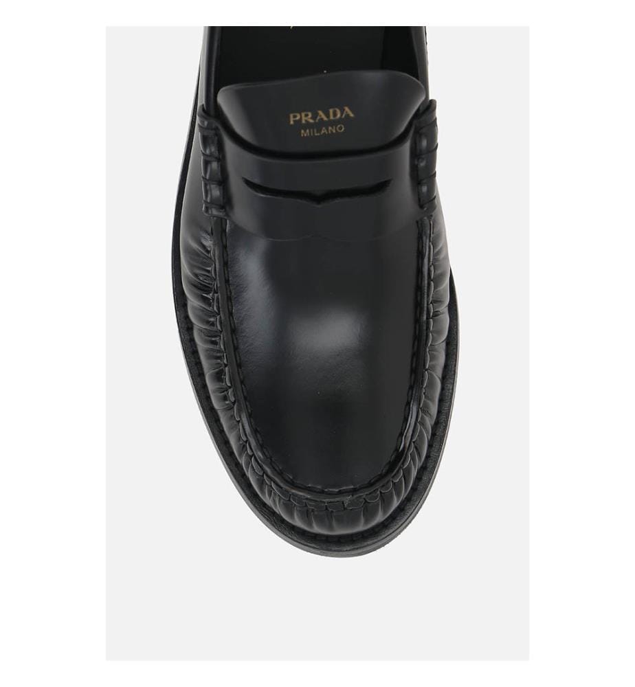 Leather Loafers - Black