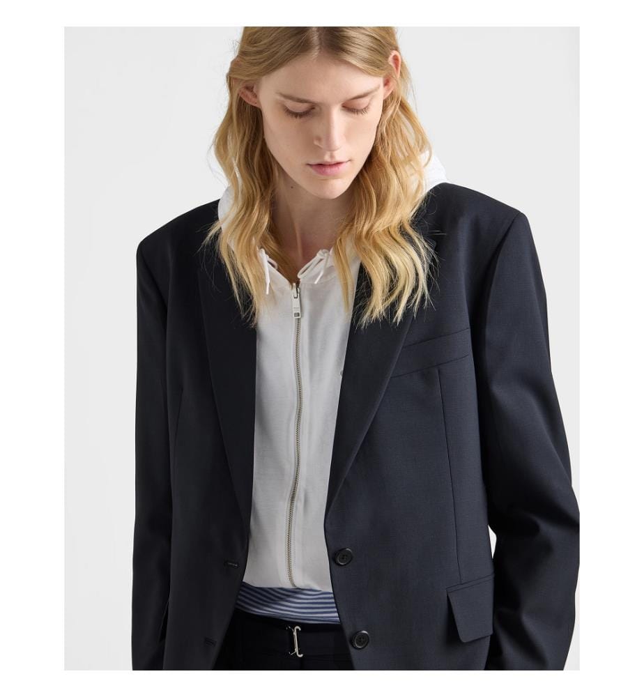 Wool Jacket - Blue
