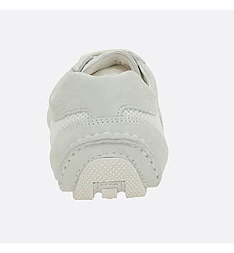Basket Montecarlo Re-Edition 2005 en maille et daim – Blanc