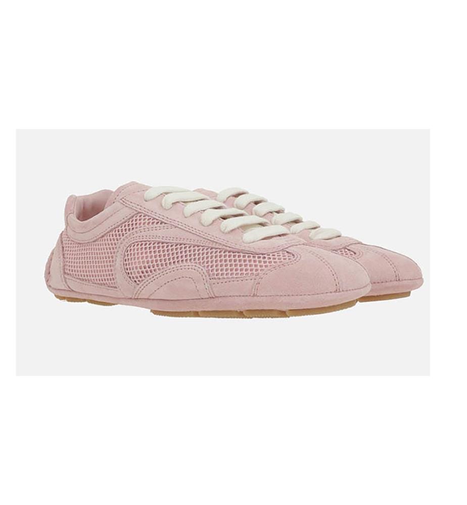 Baskets à lacets - Rose