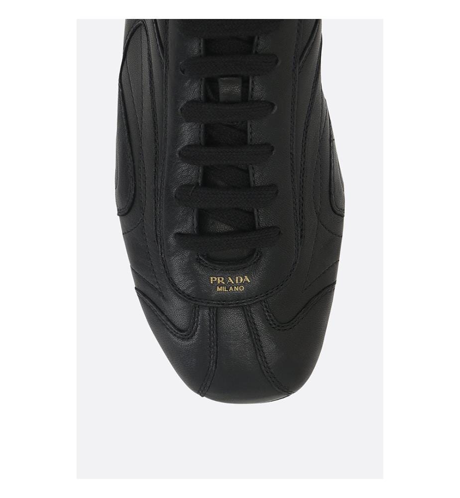 Scarpe da ginnastica Montecarlo in pelle Nappa - Nero