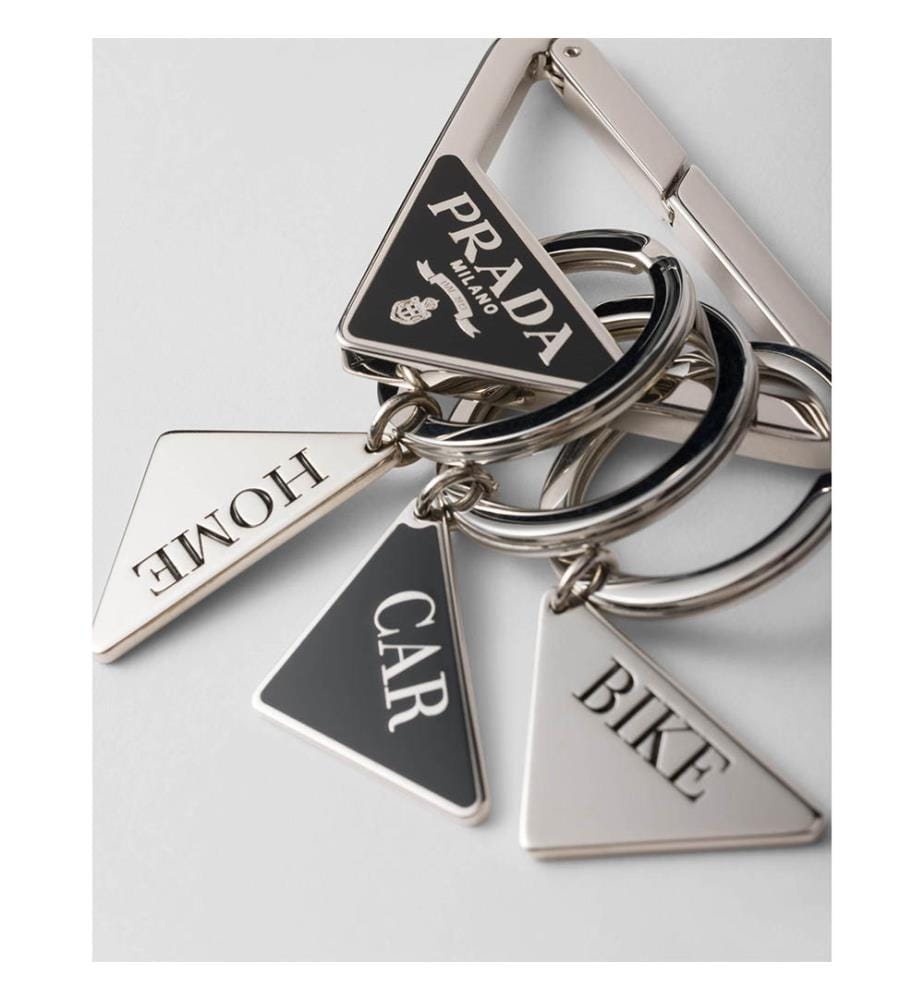 Metal key ring - Black