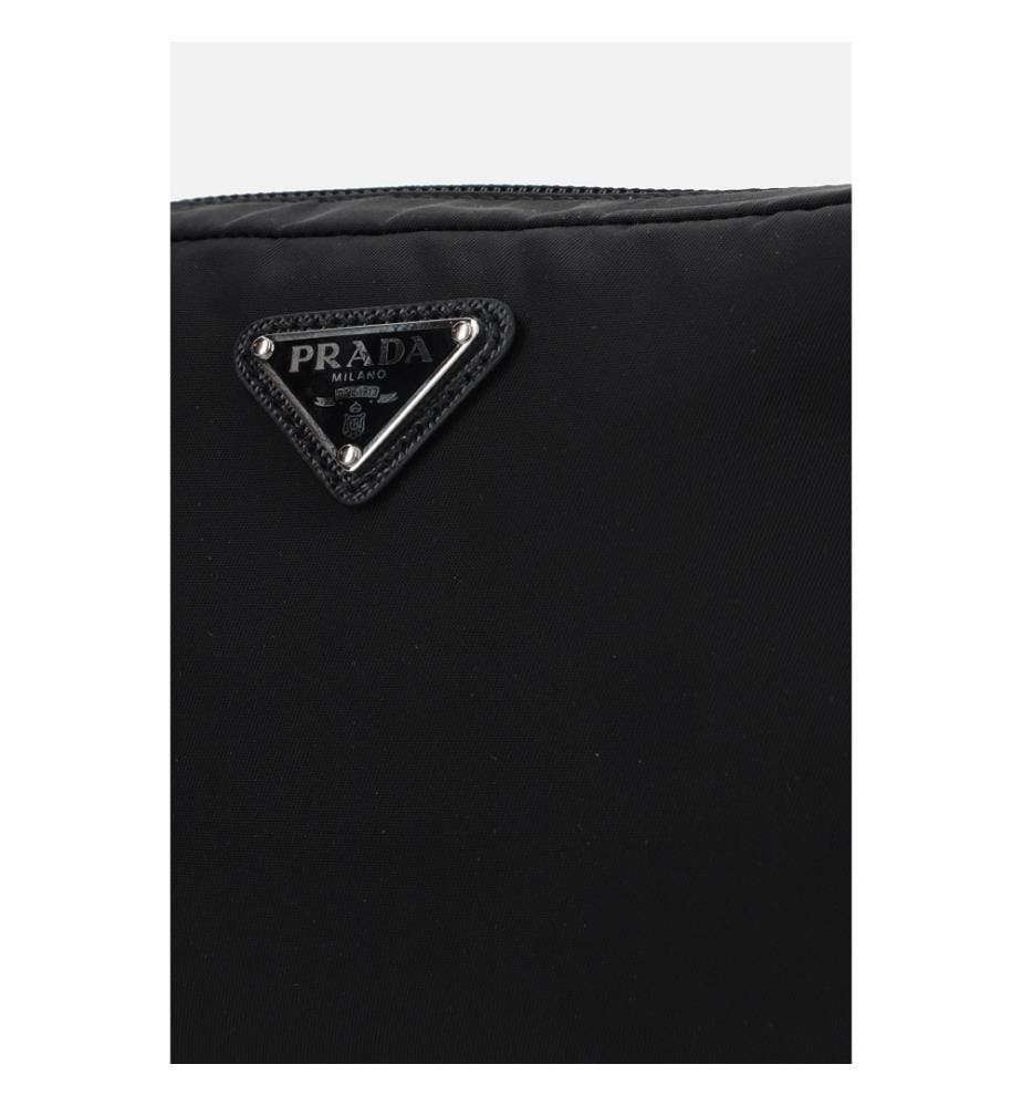 Petite trousse de maquillage en Re-Nylon - Noir
