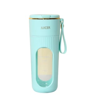 Tragbarer Mini-Mixer mit 340 ml Fassungsvermögen und 10 Klingen aus Edelstahl – Grün