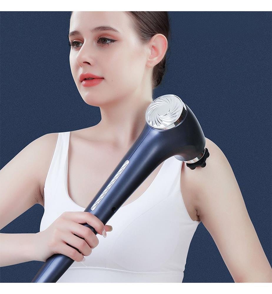 Massagepistole 13 x 9 x 42 cm - Dunkelblau