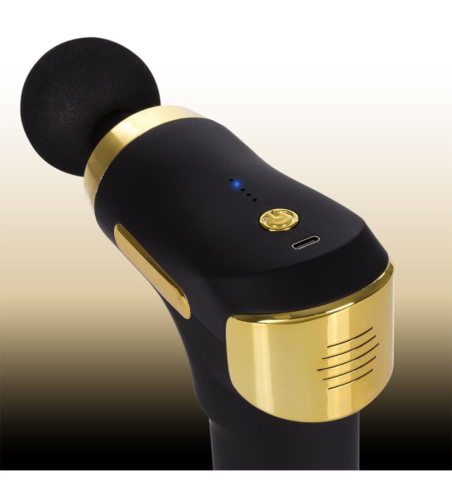Massage pistol 13 x 5.2 x 18.4 cm - Black