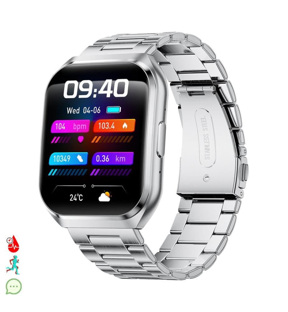 QS71 smartwatch - Silver
