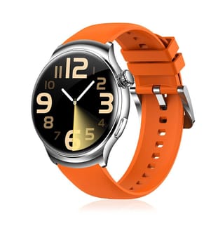Verbundene Uhr 5 x 1,3 x 5,5 cm - Orange