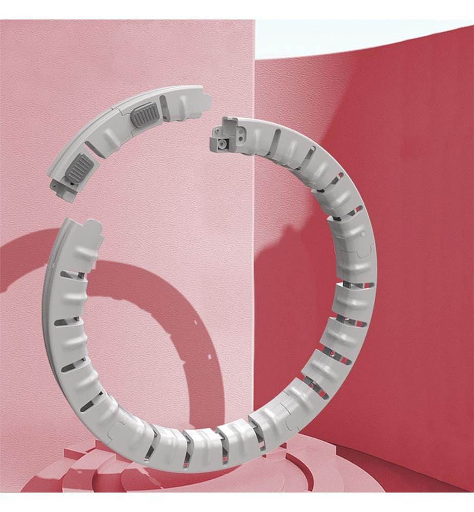 Trainings-Hula-Hoop 36,2 x 8 x 36,2 cm - Hellgrau
