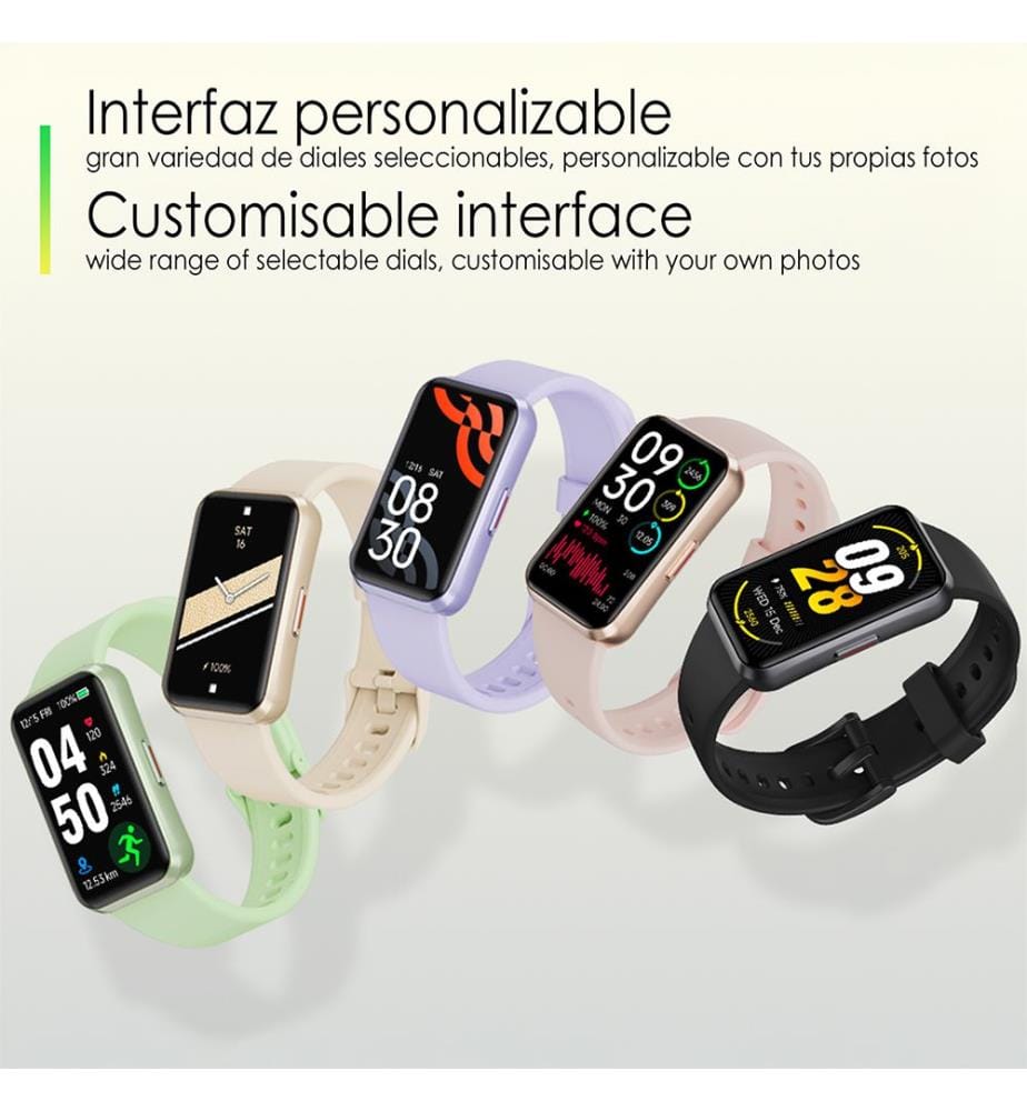 Intelligentes Armband 2,5 x 1 x 4 cm - Rosa