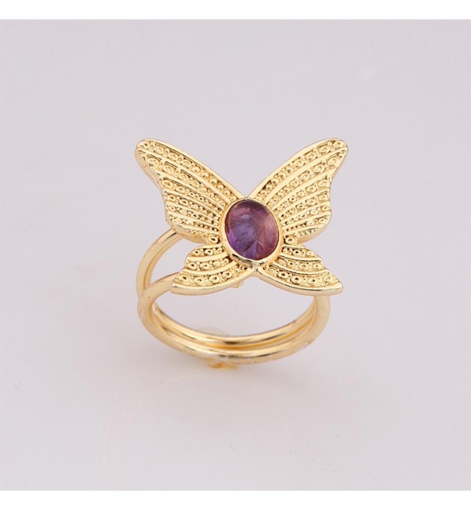 Amethyst-Ring – Lila