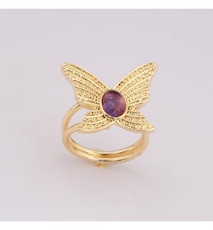 Amethyst-Ring – Lila